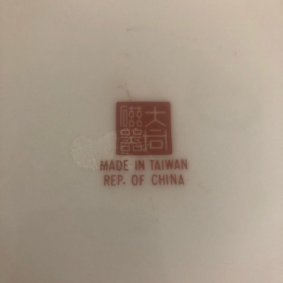 Taiwan Decorative/Serving Plate - Picture 8 of 8